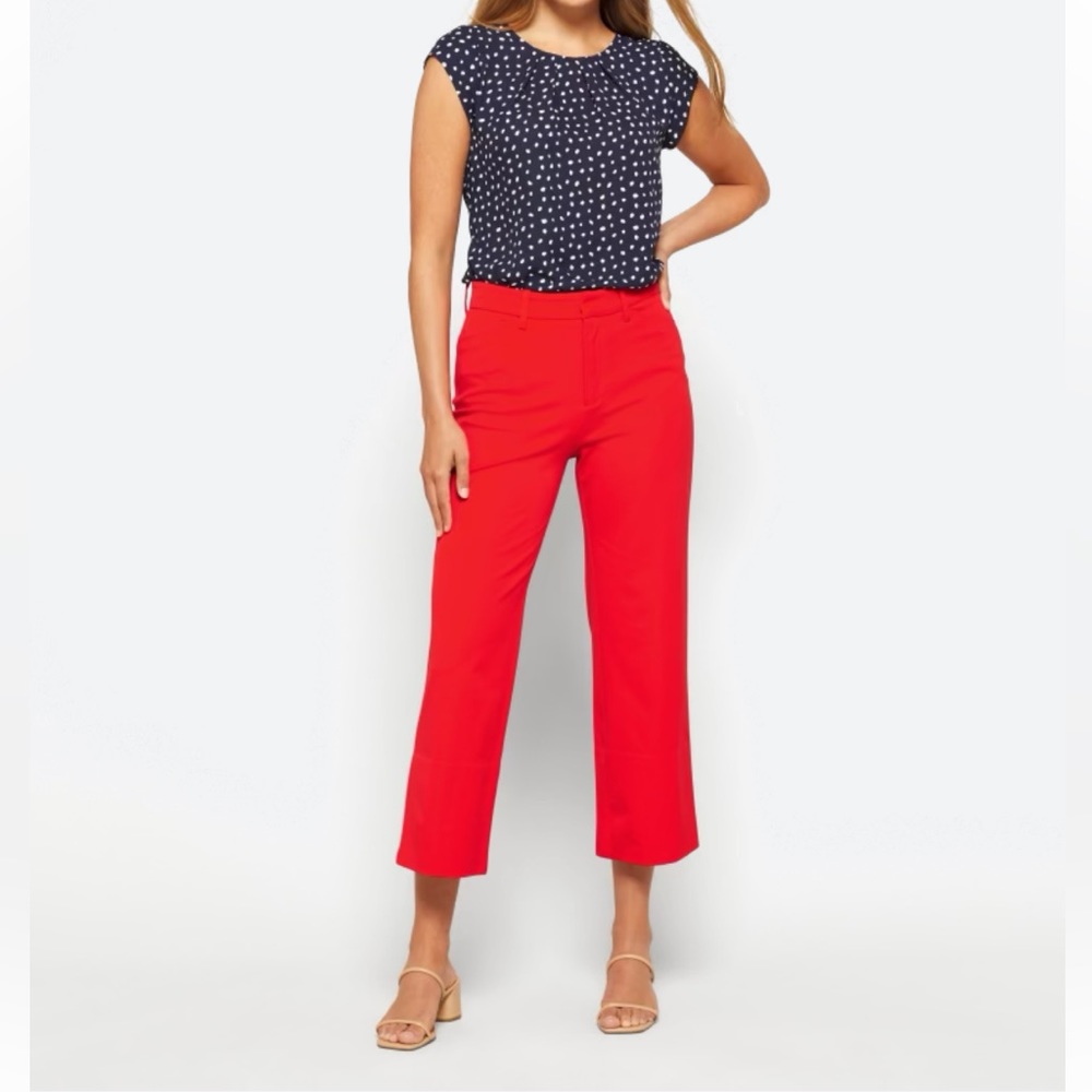 41 Hawthorn Becca High Rise Crop Pant - Size 8, Red